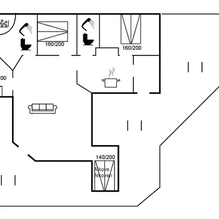 Ferienhaus Domna - 800m From The Sea By Interhome *